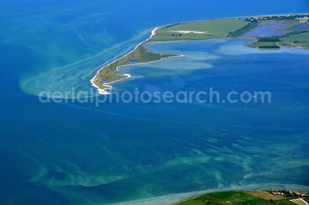 Fehmarn from the bird's eye view: Coastal area of the North Sea - Island in Fehmarn in the state Schleswig-Holstein