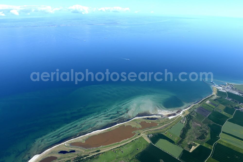 Aerial photograph Fehmarn - Coastal area of the North Sea - Island in Fehmarn in the state Schleswig-Holstein