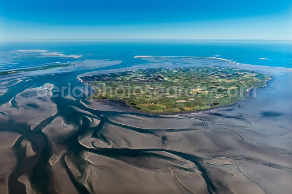 Aerial photograph Föhr - Island Foehr in Nieblum in the state Schleswig-Holstein