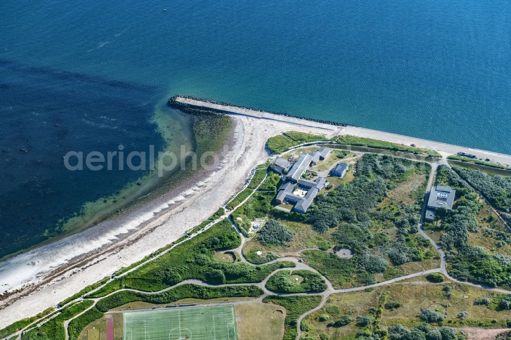 Aerial photograph Helgoland - Coastal area of the North Sea - Island Helgoland-Duehne in Helgoland in the state Schleswig-Holstein