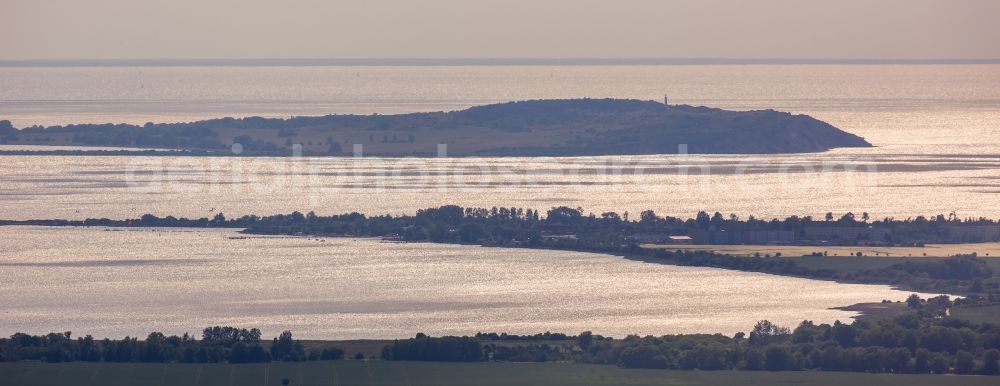 Putgarten from the bird's eye view: Coastal area of the Baltic Sea - Island in the district Arkona in Putgarten in the state Mecklenburg - Western Pomerania