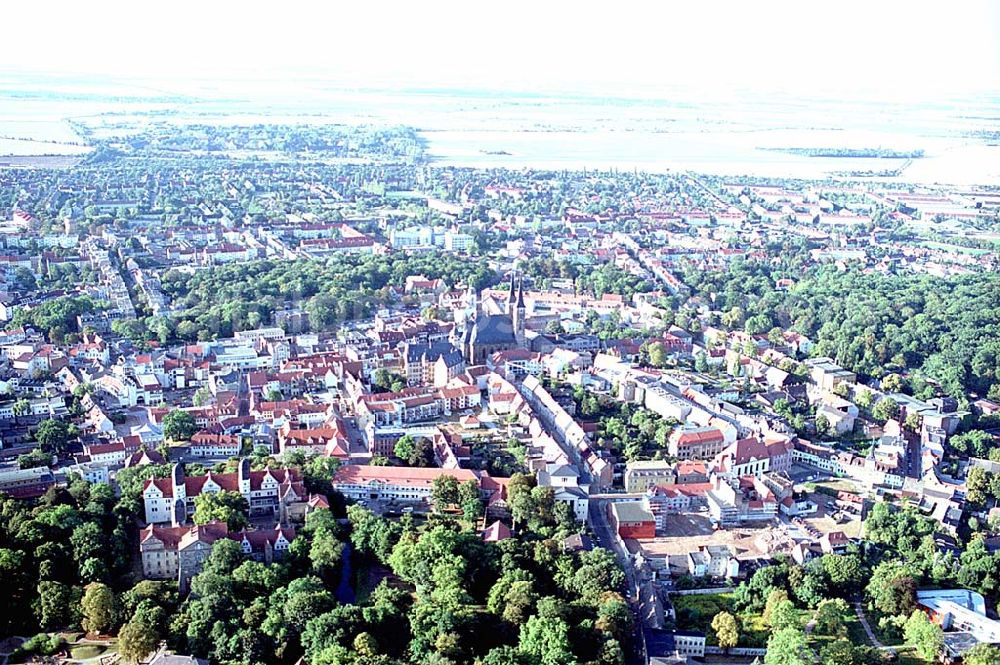 Köthen / Sachsen-Anhalt from above - 