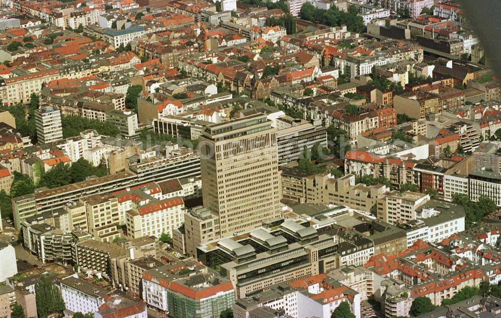 Aerial image Berlin - Charlottenburg - Kudamm-Carree am Kurfürstendamm