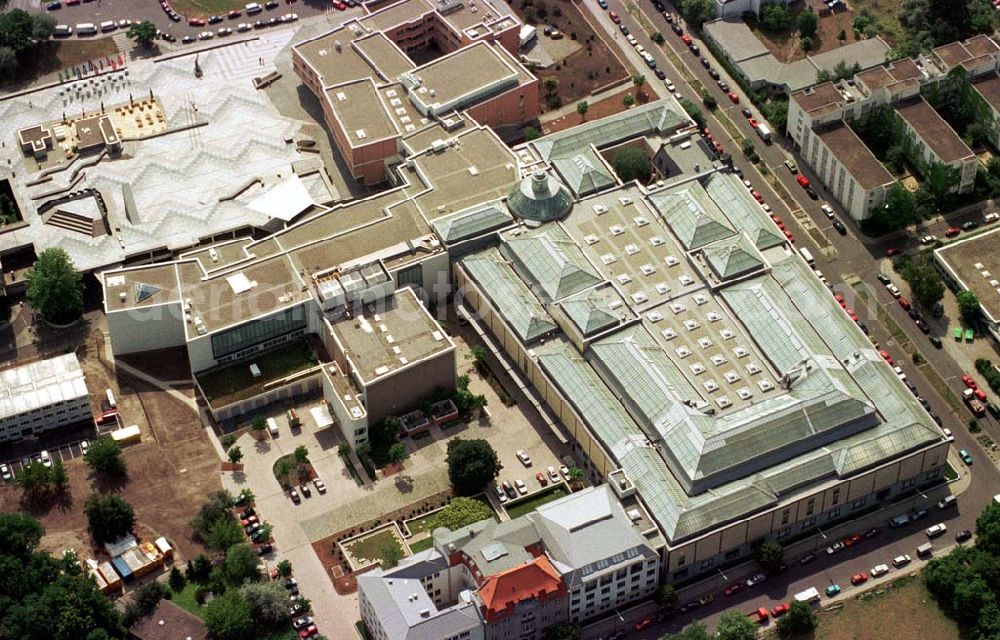 Aerial photograph Berlin - Tiergarten - Kulturforum an der Potsdamer Straße in Berlin-Tiergarten (hinter dem Bereich Potsdamer Platz.