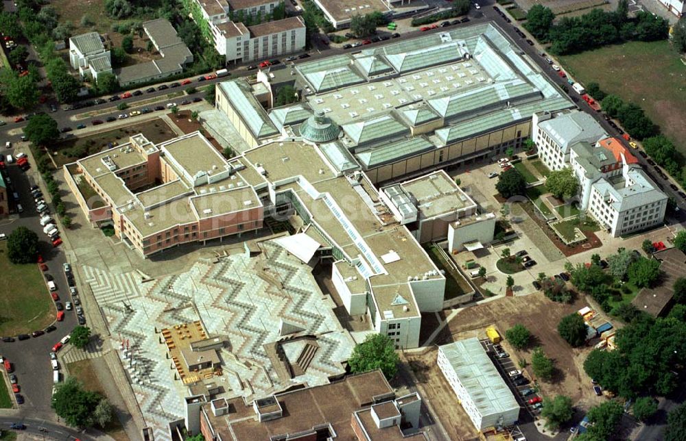 Berlin - Tiergarten from the bird's eye view: Kulturforum an der Potsdamer Straße in Berlin-Tiergarten (hinter dem Bereich Potsdamer Platz.