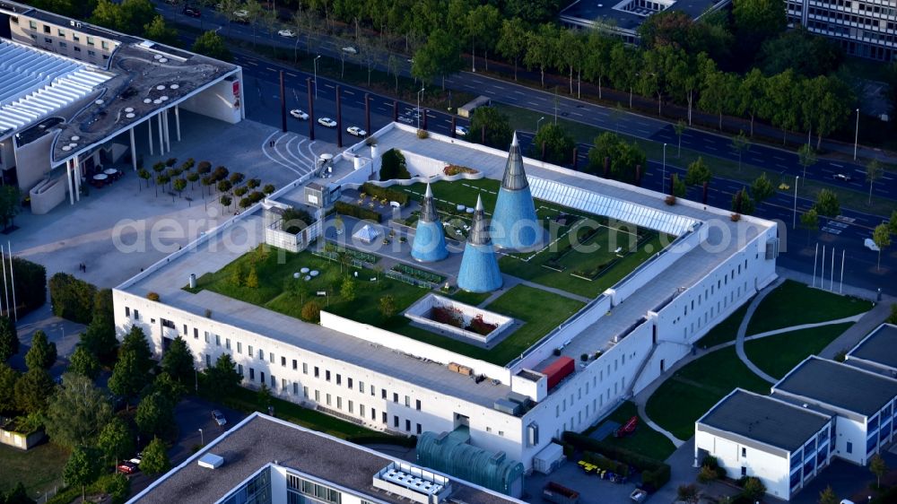 Bonn from the bird's eye view: Art and exhibition hall of the Federal Republic of Germany - also called Bundeskunsthalle - in Bonn in North Rhine-Westphalia