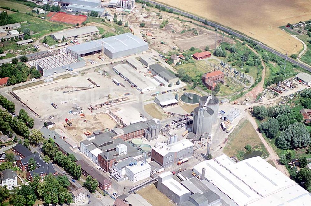 Aerial image Kyritz - Brandenburg - 24.06.2003 Kyritz - Brandenburg Brauerei Kyritz