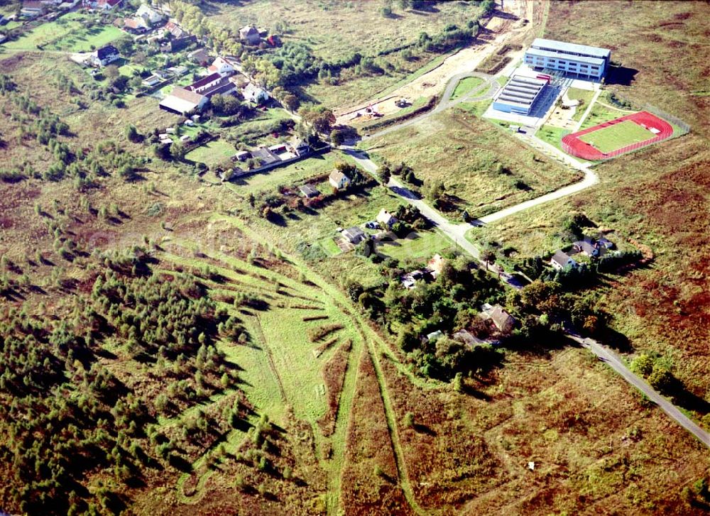 Aerial image Schönefeld, Brandenburg - 