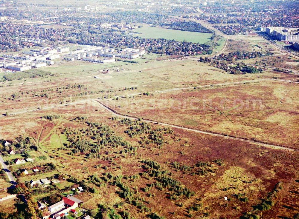 Schönefeld, Brandenburg from the bird's eye view: 