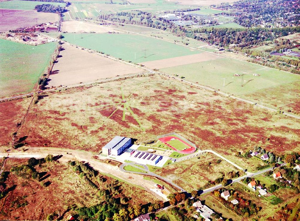 Aerial image Schönefeld, Brandenburg - 