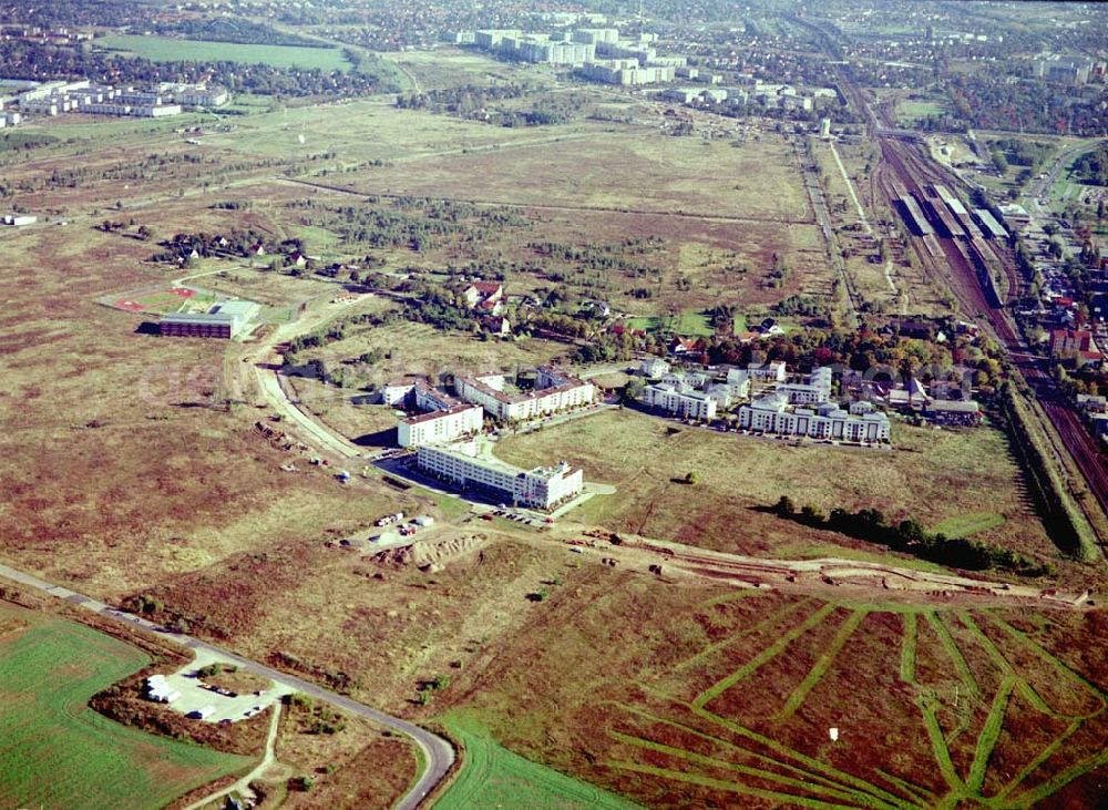 Schönefeld, Brandenburg from the bird's eye view: 