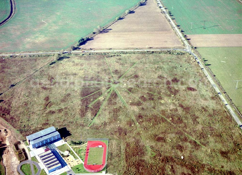 Schönefeld, Brandenburg from above - 