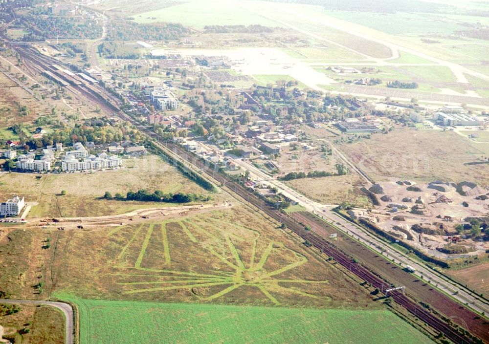 Aerial image Schönefeld, Brandenburg - 