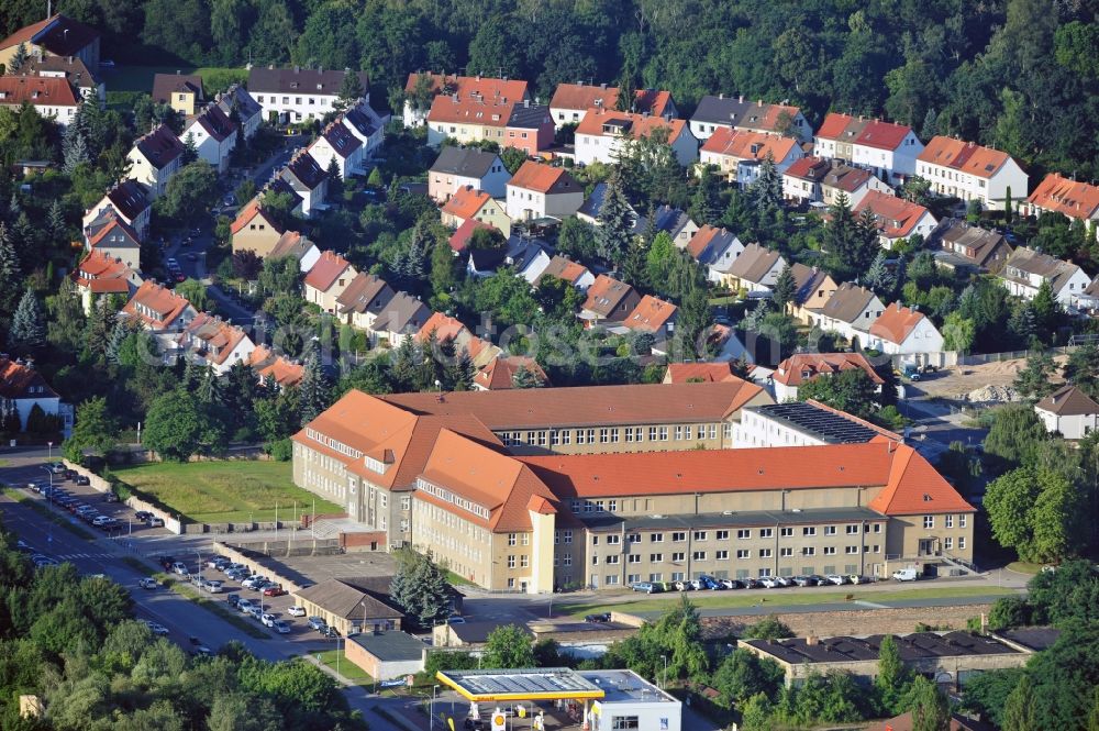 Aerial photograph Halle - View at the State Administration Office of Saxony-Anhalt in the Dessauer Str.in Halle in Saxony-Anhalt