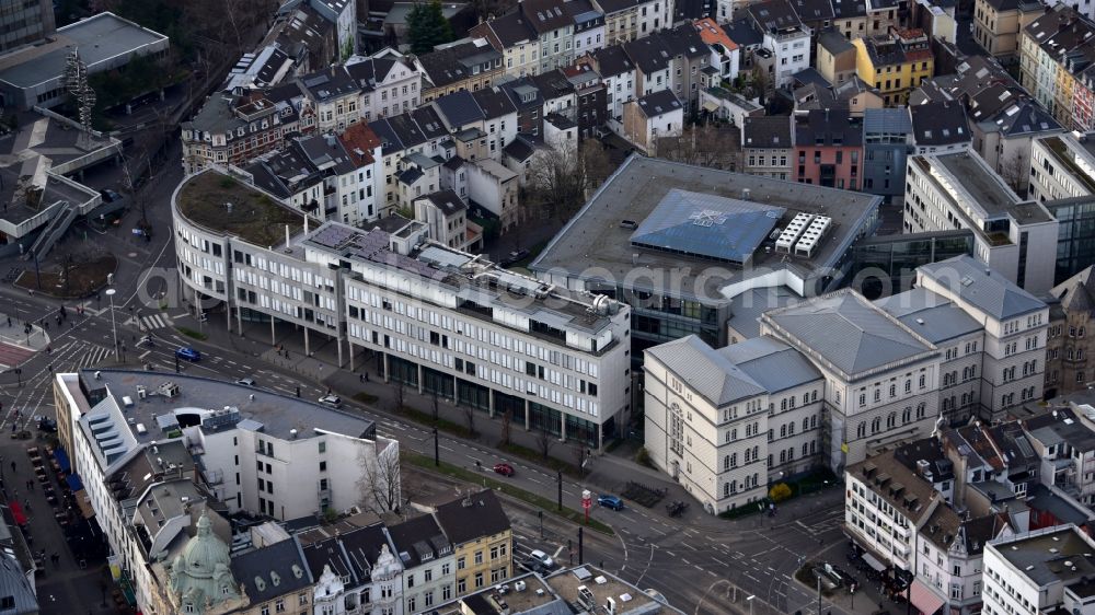 Aerial image Bonn - District Courtin Bonn in the state North Rhine-Westphalia, Germany