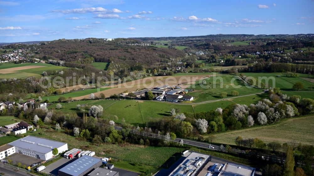 Aerial photograph Königswinter - Butcher's shop Klein in Koenigswinter in the state North Rhine-Westphalia, Germany