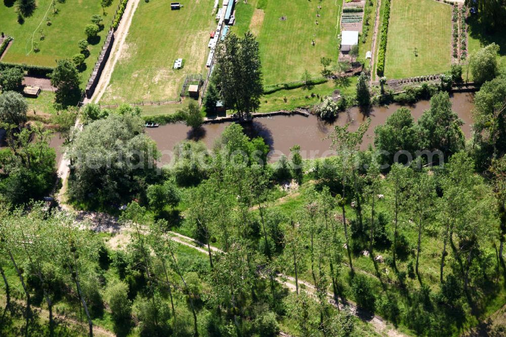 Aerial photograph Tour-en-Sologne - Blick auf die Landschaft im Ortsgebiet Tour-en-Sologne im Department Loir-et-Cher in der Region Centre. View to the landscape of Tour-en-Sologne in the district Department Loir-et-Cher of the region Centre.