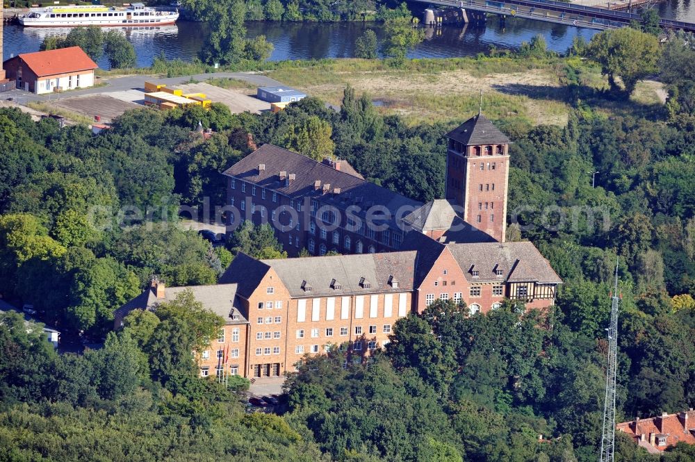 Aerial image Potsdam - View of the parliament of Brandenburg in Potsdam