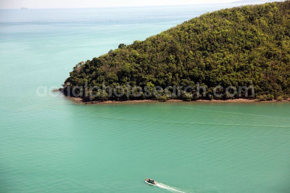 Ratsada from above - Headland Ko Sire on the island of Phuket in Thailand