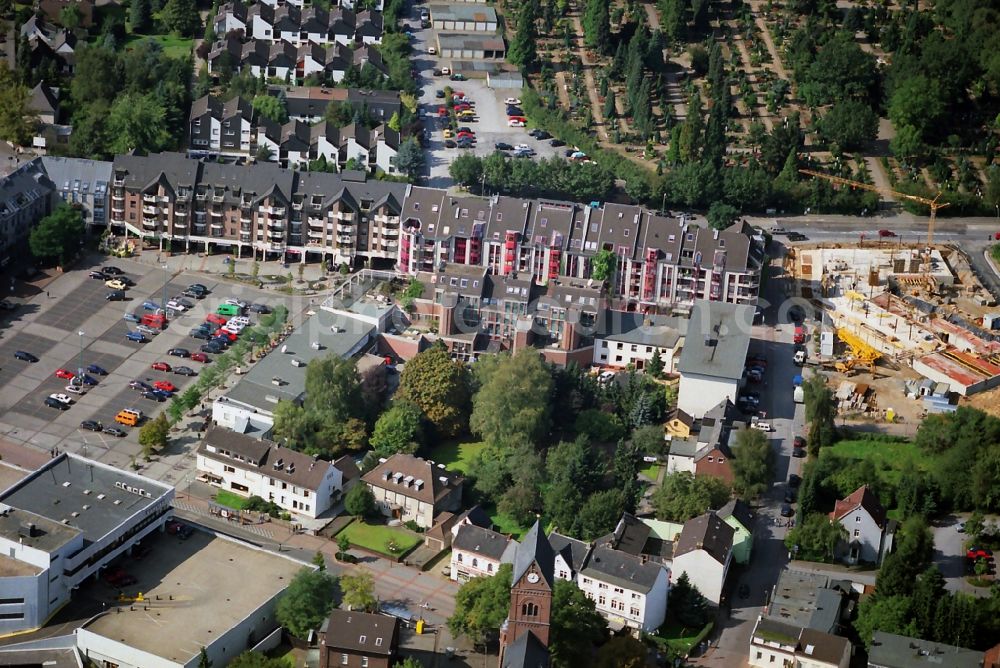 Aerial image Langenfeld OT Immigrath - Cityscape of Langenfeld Immigrath district in the state of North Rhine-Westphalia