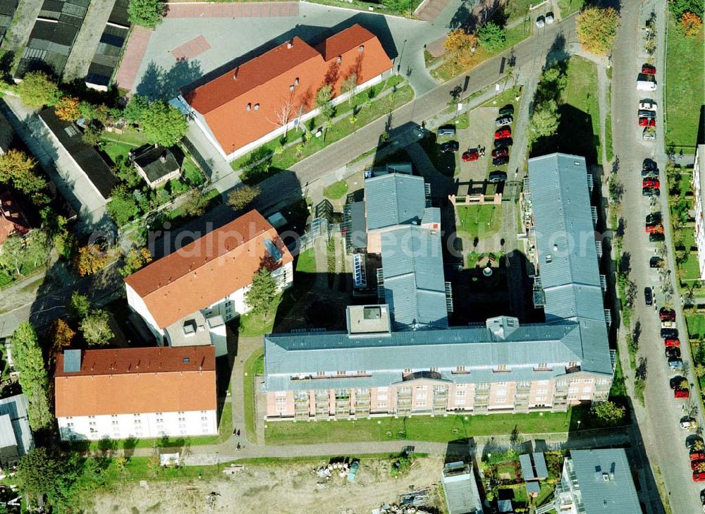 Aerial photograph Teltow - Brandenburg - Lavendel-Residenz - Seniorenzentrum Teltow an der Elbstraße 2 in 14513 Teltow/Brandenburg. (Tel.: 03328-3330).