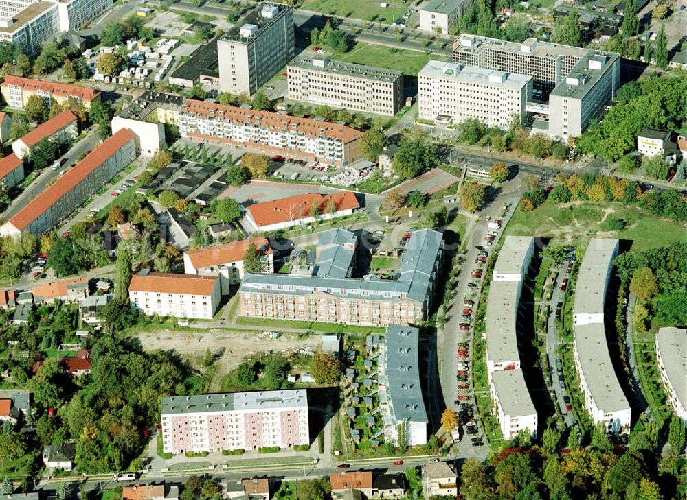 Teltow - Brandenburg from the bird's eye view: Lavendel-Residenz - Seniorenzentrum Teltow an der Elbstraße 2 in 14513 Teltow/Brandenburg. (Tel.: 03328-3330).