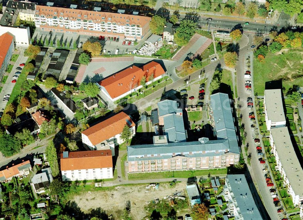 Aerial photograph Teltow - Brandenburg - Lavendel-Residenz - Seniorenzentrum Teltow an der Elbstraße 2 in 14513 Teltow/Brandenburg. (Tel.: 03328-3330).