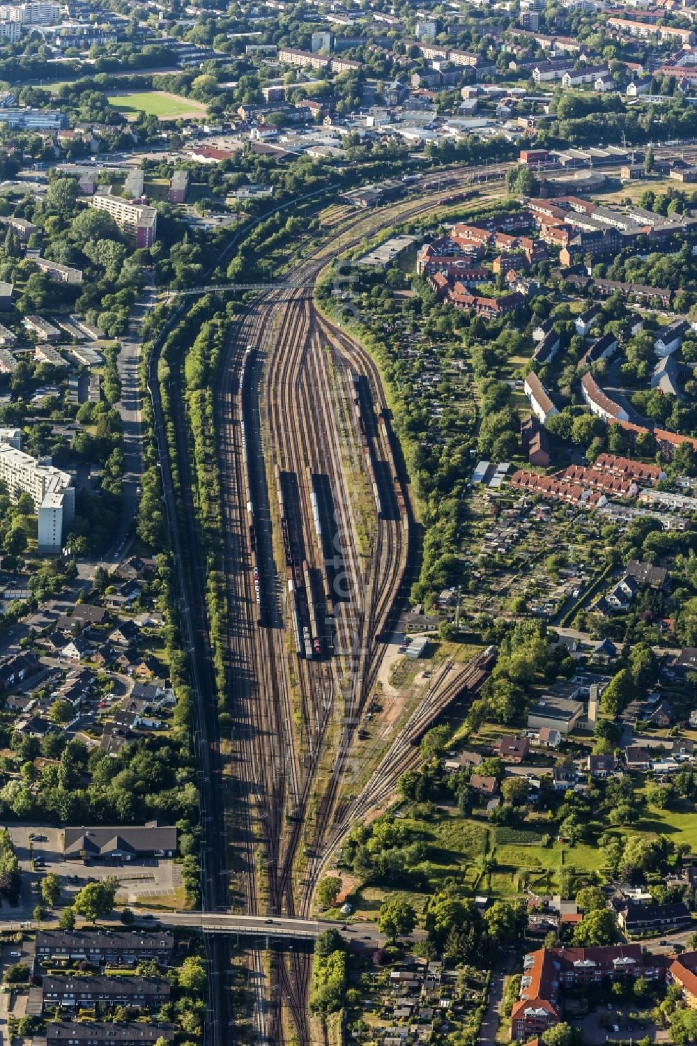 Lübeck from above - Luebeck in Schleswig-Holstein