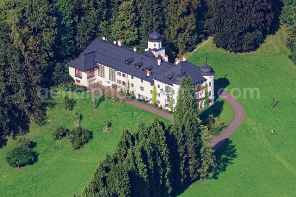 Thierberg from the bird's eye view: Palace in Thierberg in Tirol, Austria