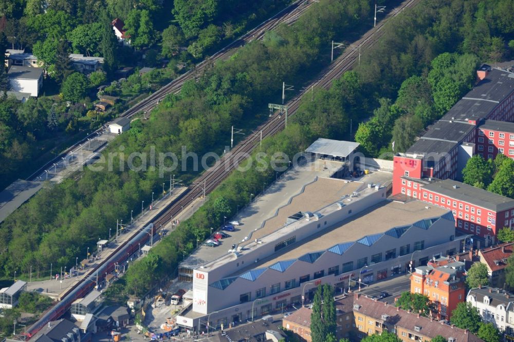 Aerial photograph Berlin Lichterfelde - LIO mall on the Lankwitzer street in Berlin - Lichterfelde