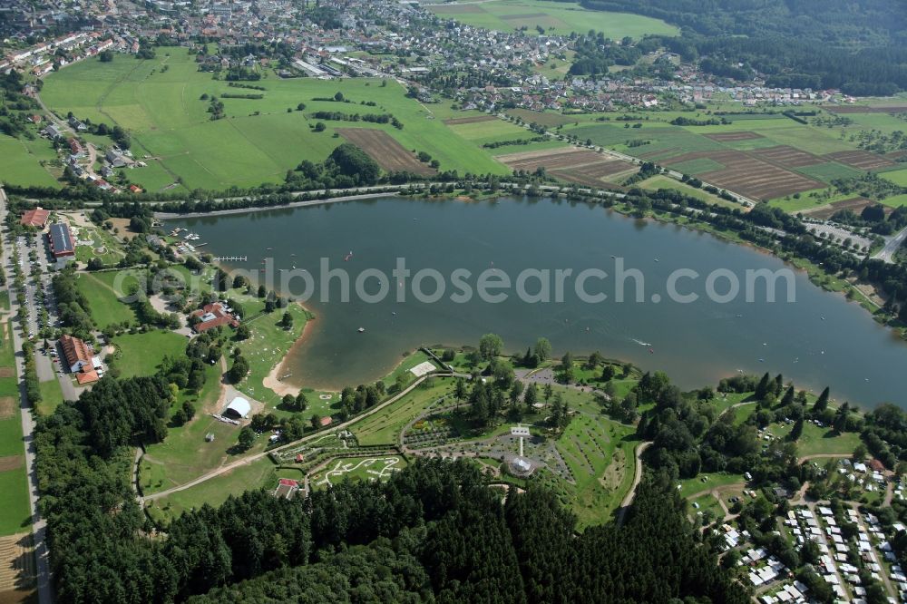 Aerial photograph Losheim am See - Losheim am See in the state of Saarland