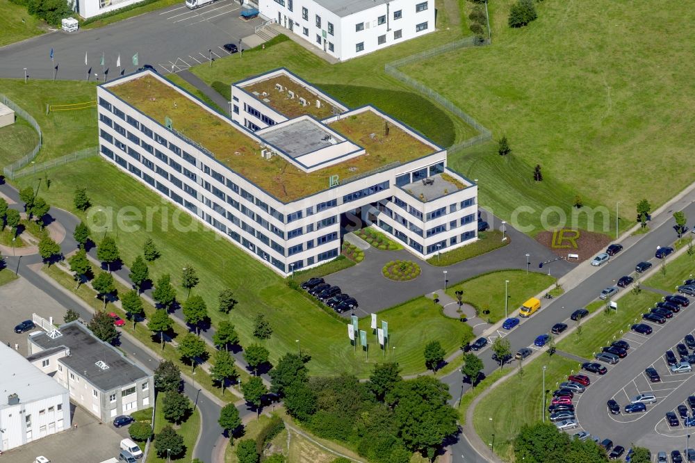 Ahlen from above - View of the terrain of LR Health & Beauty Systems GmbH in Ahlen in the state North Rhine-Westphalia