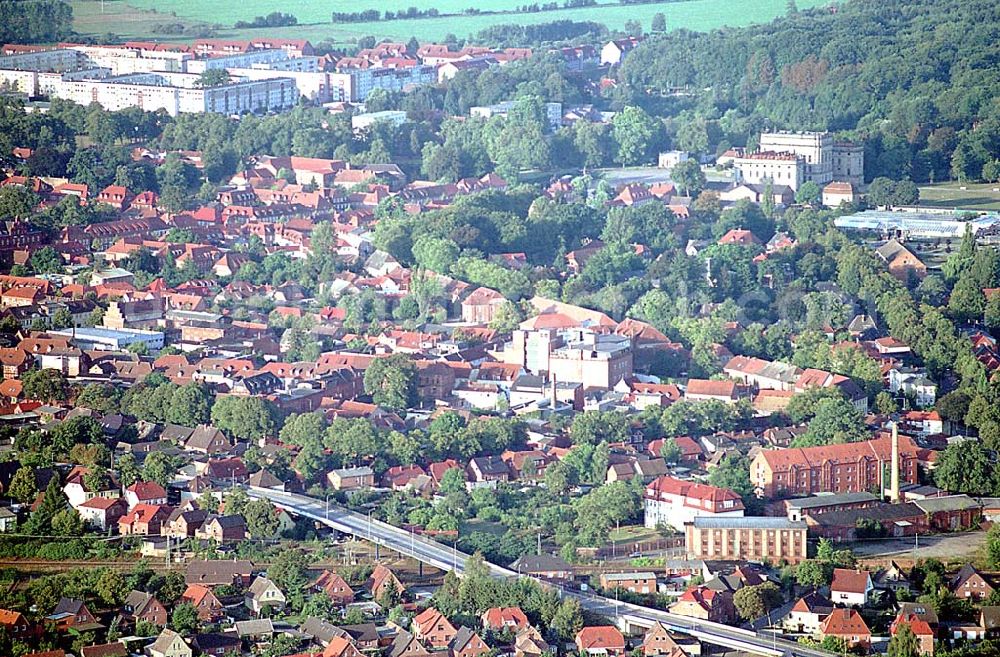 Aerial photograph Ludwigslust / Mecklenburg Vorpommern - 