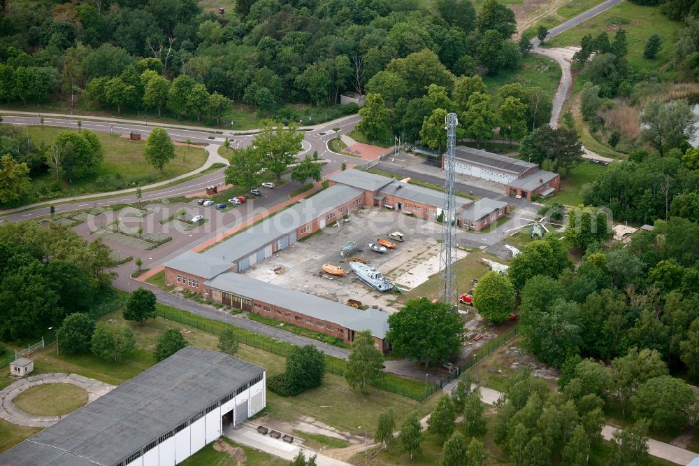 Aerial image Rechlin - View of the Luftfahrttechnische Museum Rechlin in the state of Mecklenburg-West Pomerania