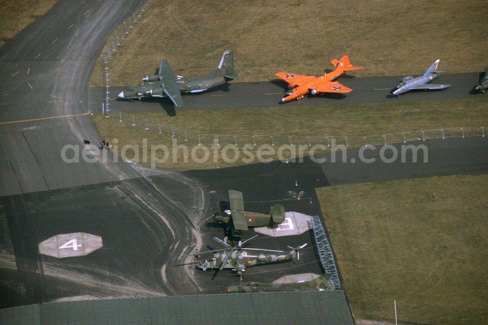 Aerial photograph Berlin - Luftwaffenmuseum Berlin - Gatow