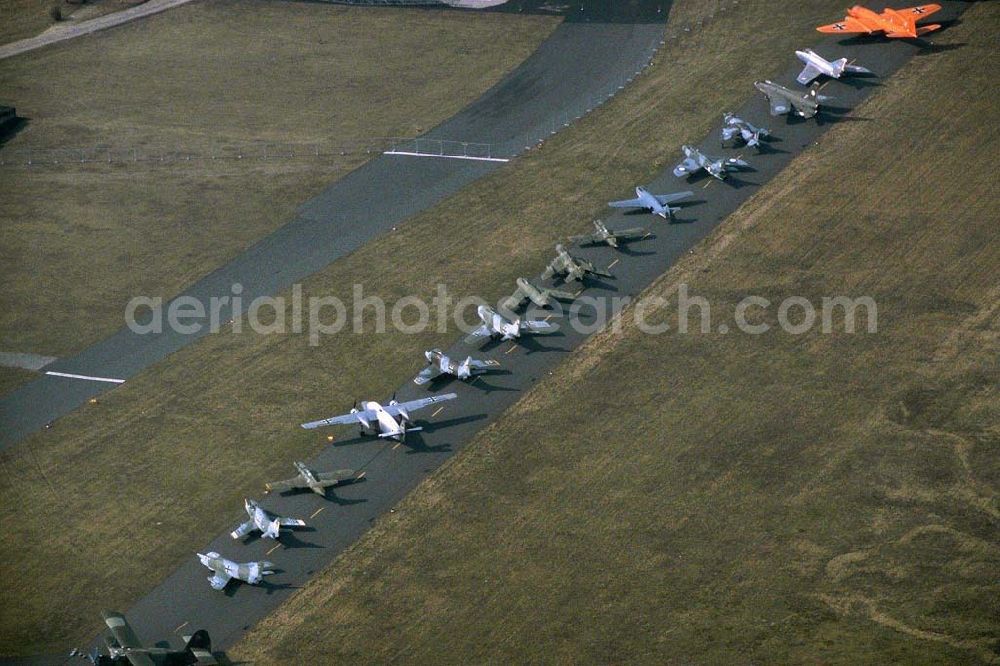 Aerial photograph Berlin - Luftwaffenmuseum Berlin - Gatow