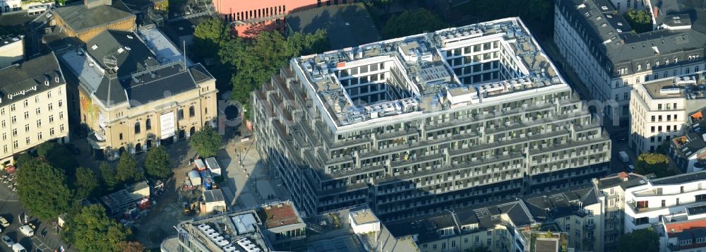 Berlin Mitte from above - View of the apartment new construction for the project property yoo berlin in Berlin Mitte