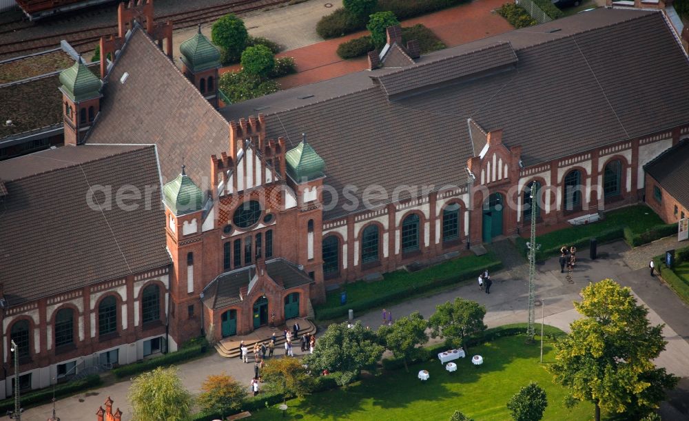 Dortmund from above - LWL-Industriemuseum Zeche Zollern building in Castrop-Rauxel borough in Dortmund in North Rhine-Westphalia