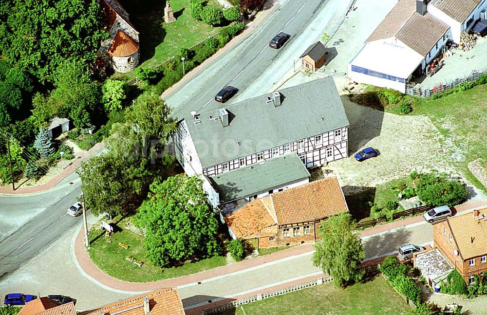 Mahlsdorf / Sachsen-Anhalt from above - 