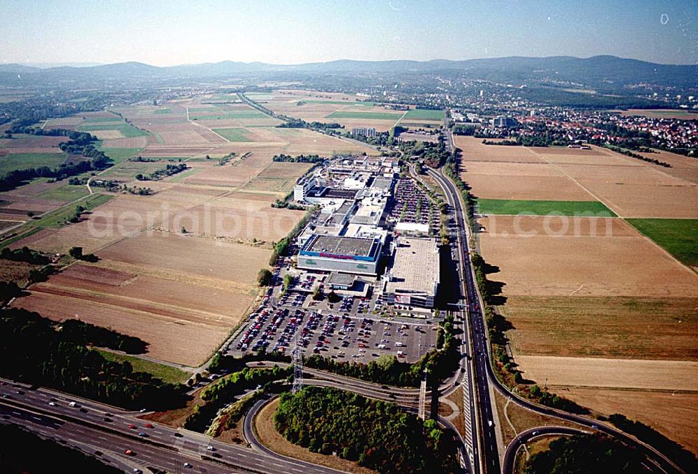 Aerial image Sulzbach / Hessen - Sulzbach / Hessen Main-Taunus-Zentrum der ECE Projektmanagement GmbH in 65843 Sulzbach/ Taunus am Eschborner Dreieck nördlich von Frankfurt/ M. 20.09.03