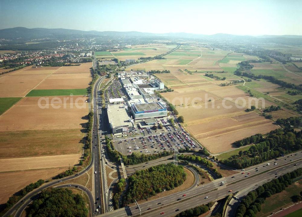 Aerial photograph Sulzbach / Hessen - Sulzbach / Hessen Main-Taunus-Zentrum der ECE Projektmanagement GmbH in 65843 Sulzbach/ Taunus am Eschborner Dreieck nördlich von Frankfurt/ M. 20.09.03