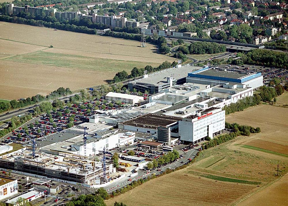 Aerial image Sulzbach / Hessen - Sulzbach / Hessen Main-Taunus-Zentrum der ECE Projektmanagement GmbH in 65843 Sulzbach/ Taunus am Eschborner Dreieck nördlich von Frankfurt/ M. 20.09.03