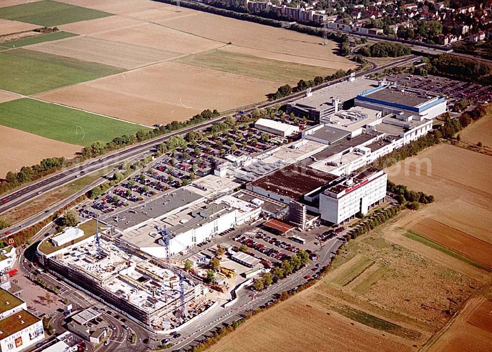 Aerial image Sulzbach / Hessen - Sulzbach / Hessen Main-Taunus-Zentrum der ECE Projektmanagement GmbH in 65843 Sulzbach/ Taunus am Eschborner Dreieck nördlich von Frankfurt/ M. 20.09.03