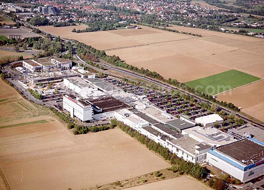 Aerial image Sulzbach / Hessen - Sulzbach / Hessen Main-Taunus-Zentrum der ECE Projektmanagement GmbH in 65843 Sulzbach/ Taunus am Eschborner Dreieck nördlich von Frankfurt/ M. 20.09.03