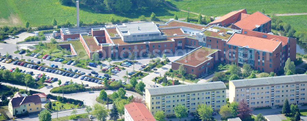 Aerial photograph Kamenz - 05/06/2011 Kamenz view of the Malteser Hospital St. Johanne Kamenz in Saxony