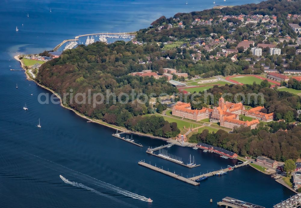 Aerial photograph Flensburg - Naval School Murwik in the district Murwik in Flensburg in the state Schleswig-Holstein, Germany