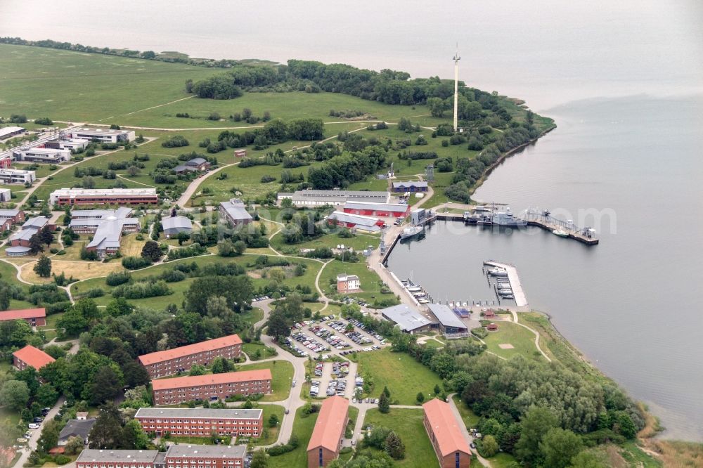 Kramerhof from the bird's eye view: Driving a U-boat of the Navy Parow , Kramerhof in the state Mecklenburg - Western Pomerania, Germany