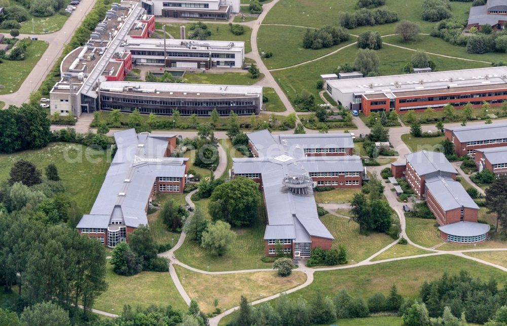 Kramerhof from above - Driving a U-boat of the Navy Parow , Kramerhof in the state Mecklenburg - Western Pomerania, Germany