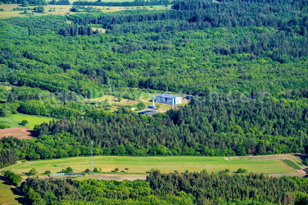 Leck from the bird's eye view: Maritime Training Center in Leck in the state of Schleswig-Holstein, Germany