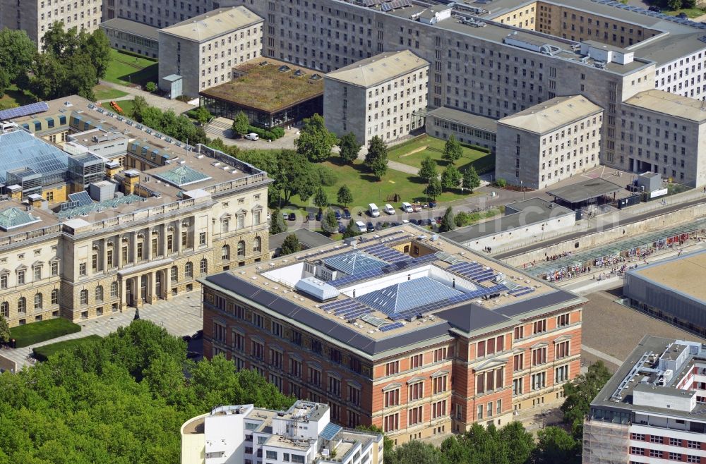 Berlin OT Kreuzberg from the bird's eye view: View of the Martin-Gropius-Bau in the district of Kreuzberg in Berlin